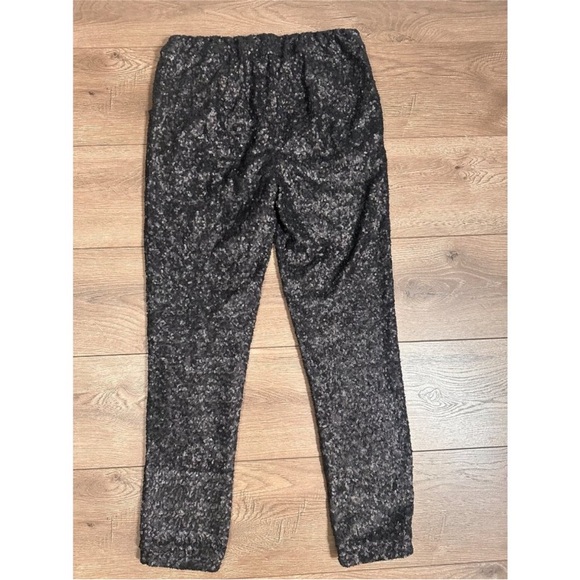 Free People Sequin Party Pant Black Joggers Pocket XS - Picture 4 of 7